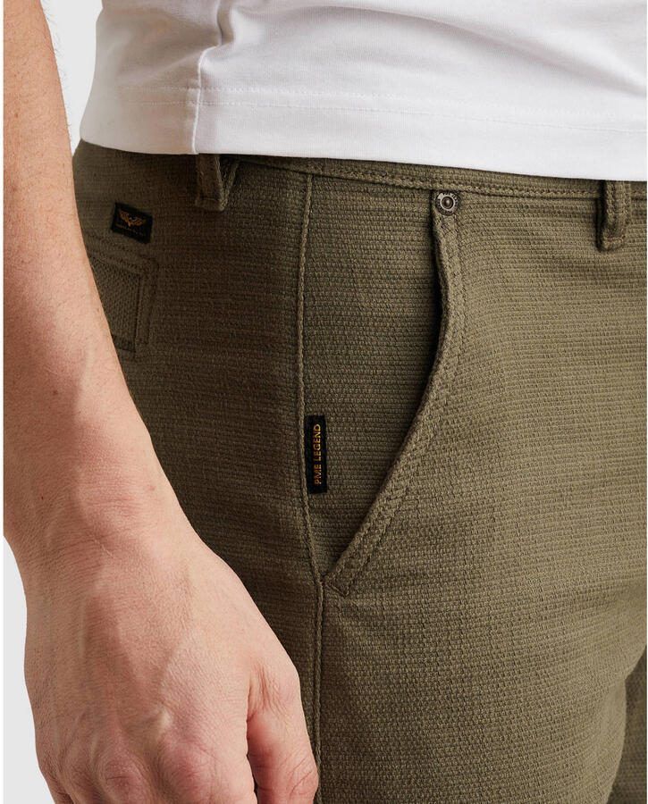 PME Legend FIBERSTAR regular casual short donkergroen - Foto 2