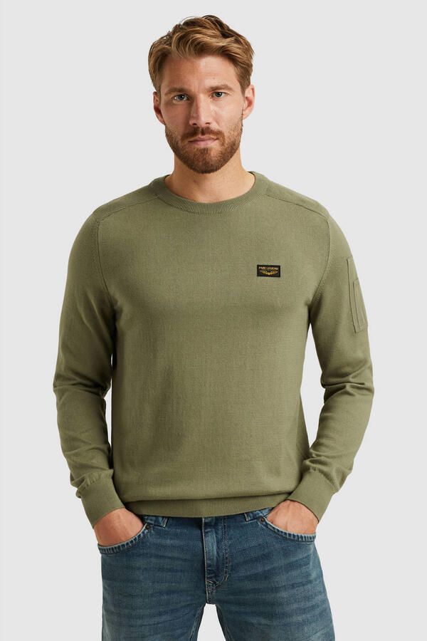 PME Legend American Classic Trui Oil Groen