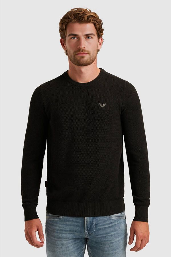 PME LEGEND Heren Truien & Vesten Cotton Modal Zwart - Foto 6