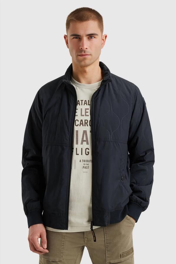 PME LEGEND Heren Jassen Flight Jacket Raider Shader Blauw - Foto 7