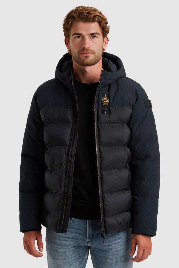 PME Legend gewatteerde jas STACKPEAKER donkerblauw