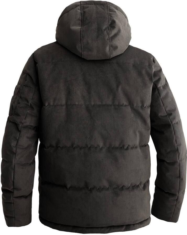 PME Legend GOBBLER corduroy pufferjas antraciet