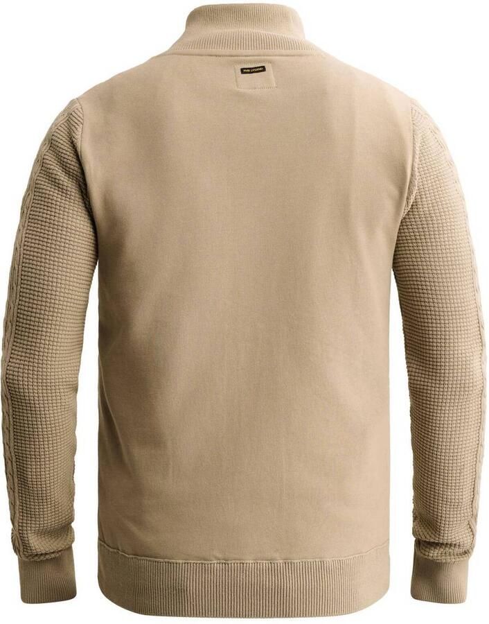 PME Legend katoenen gebreid vest beige - Foto 2