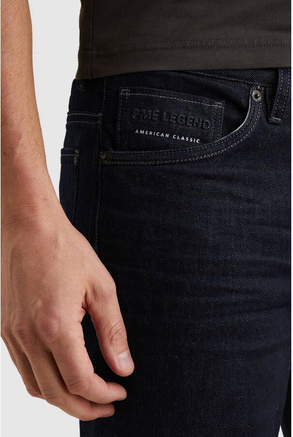 PME Legend Nightflight denim regular short donkerblauw - Foto 3