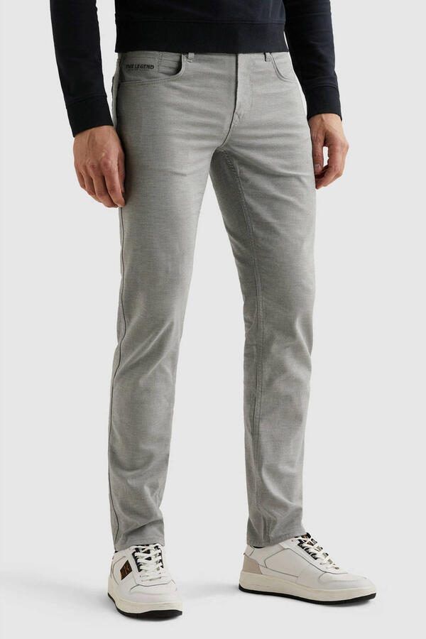 PME Legend NIGHTFLIGHT regular casual broek grijsblauw