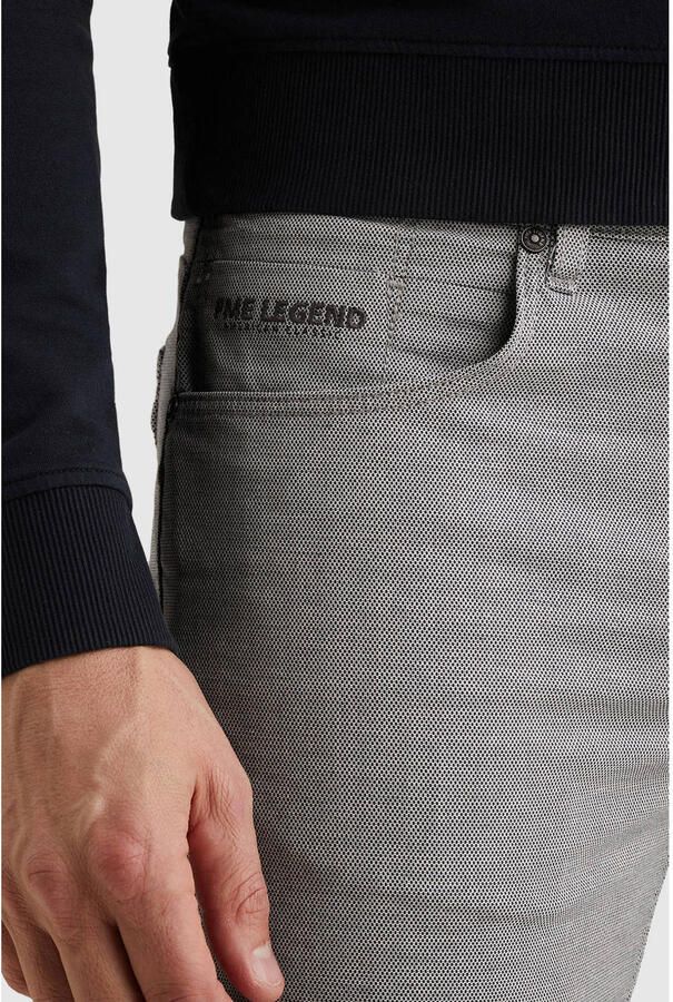 PME Legend NIGHTFLIGHT regular casual broek grijsblauw - Foto 3