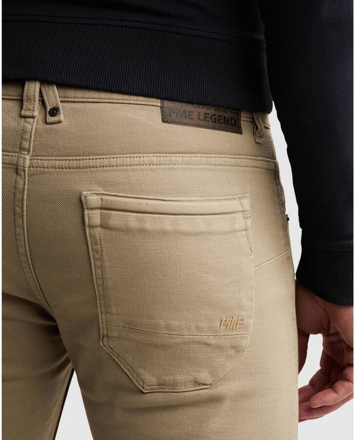 PME Legend NIGHTFLIGHT regular fit casual broek beige - Foto 3