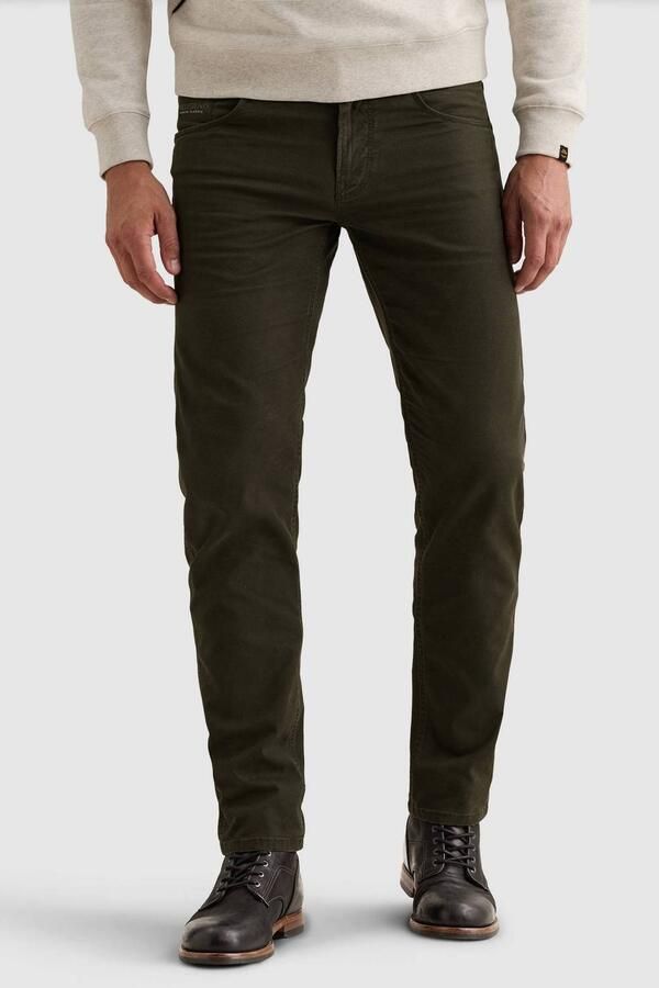 PME Legend NIGHTFLIGHT regular fit casual broek donkergroen - Foto 3