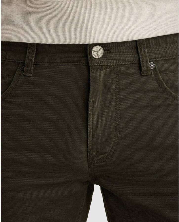 PME Legend NIGHTFLIGHT regular fit casual broek donkergroen - Foto 2