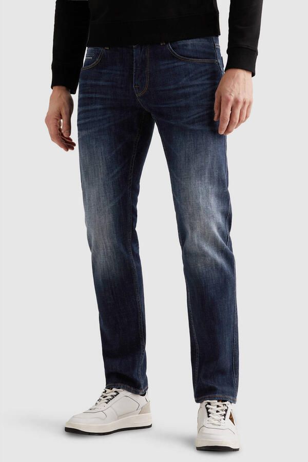 Donkerblauwe PME Legend Slim Fit Jeans PME Legend Nightflight Jeans
