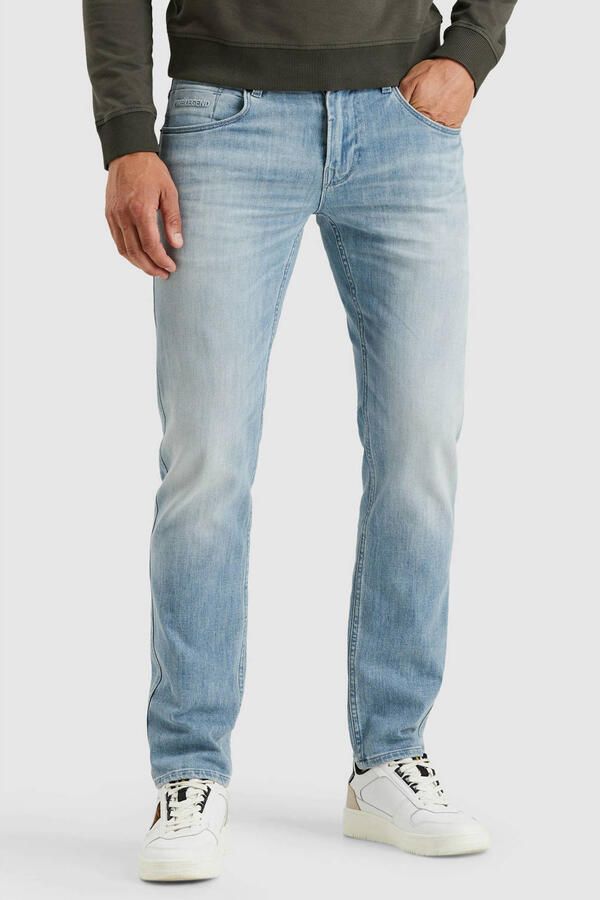 PME Legend NIGHTFLIGHT regular fit jeans met textuur lichtblauw - Foto 5