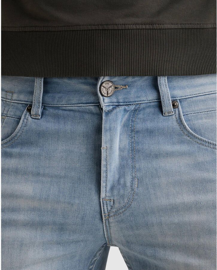 PME Legend NIGHTFLIGHT regular fit jeans met textuur light blue denim - Foto 3