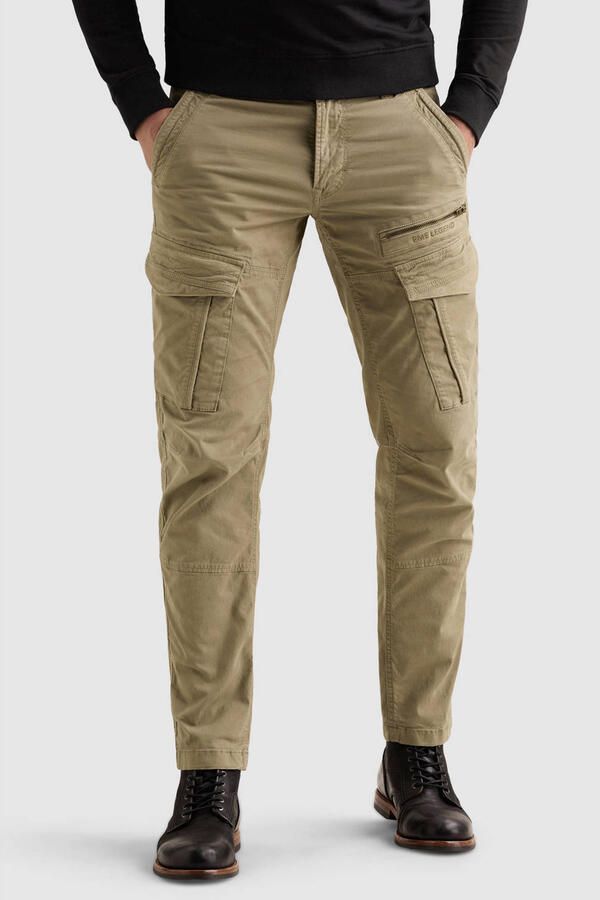 PME Legend NORDROP CARGO 3.0 STRETCH TWILL tapered cargobroek beige - Foto 6