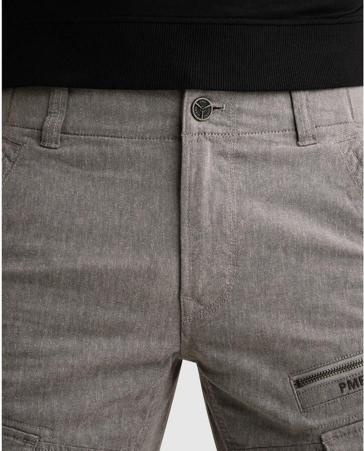 PME Legend NORDROP CARGO 3.0 tapered cargobroek met linnen grijs - Foto 2