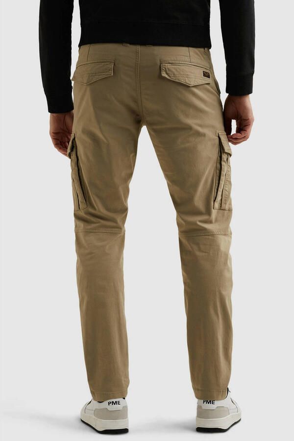 PME Legend tapered fit cargobroek met labelstitching - Foto 2