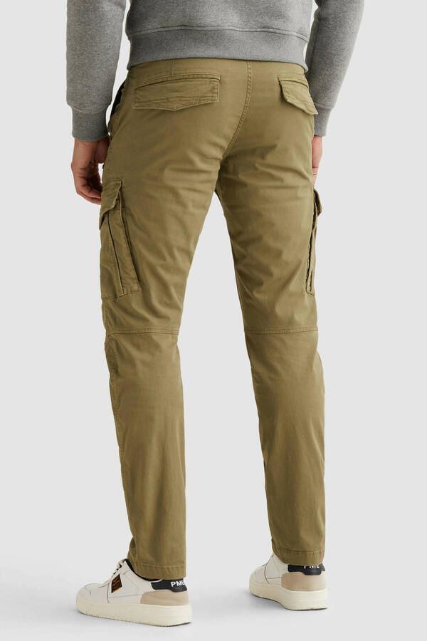 PME Legend tapered fit cargobroek met labelstitching - Foto 3