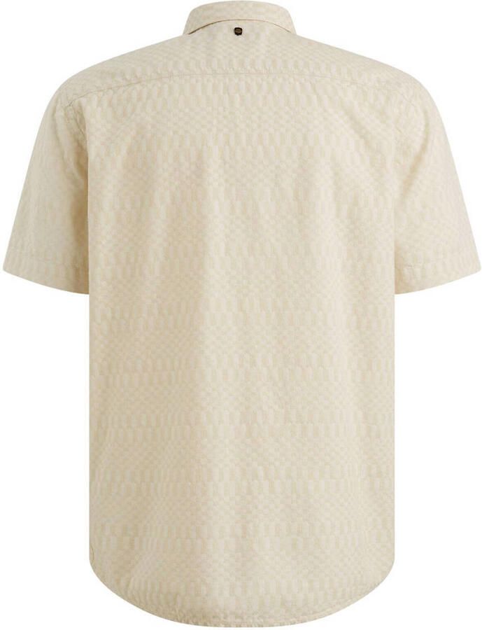 PME LEGEND Heren Overhemden Cooper Barry Jacquard Creme - Foto 6