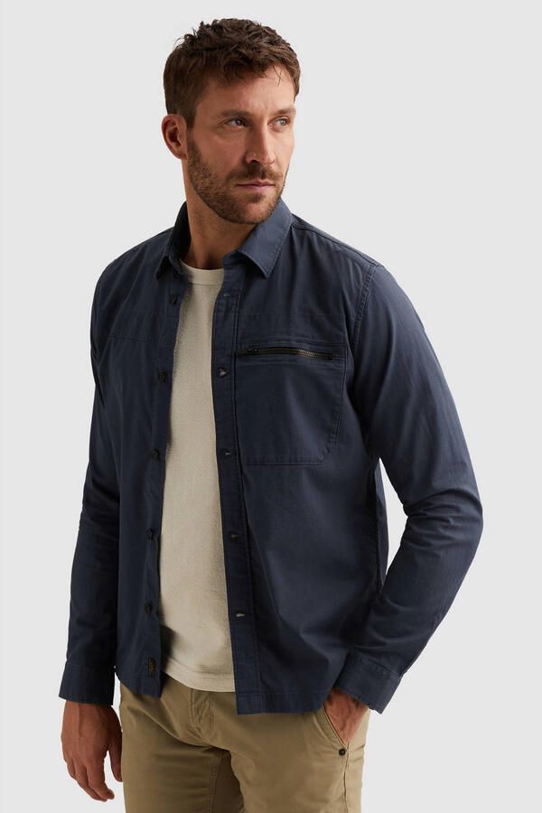 PME Legend overshirt donkerblauw