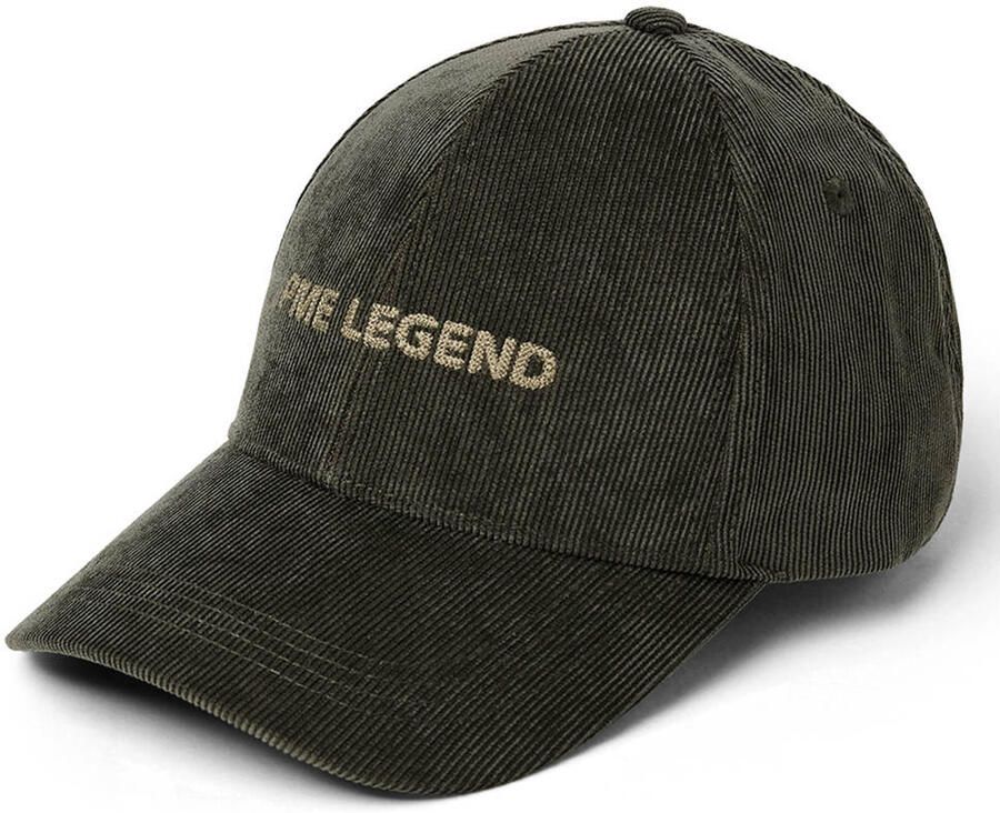 PME Legend pet Corduroy donkergroen
