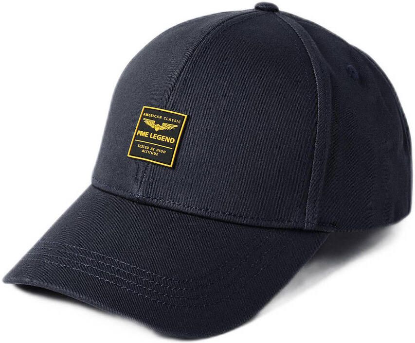 PME Legend pet met logo donkerblauw