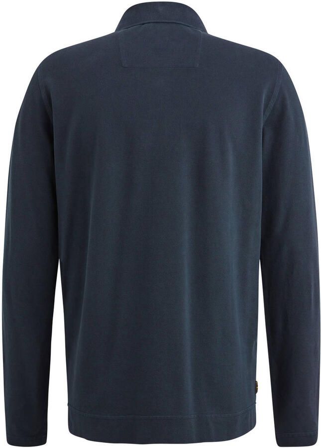 PME Legend Lange mouw polo shirt piqué kledingstuk Blue Heren - Foto 2