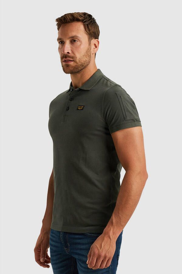 PME LEGEND Heren Polo's & T-shirts Trackway Polo Grijs - Foto 6