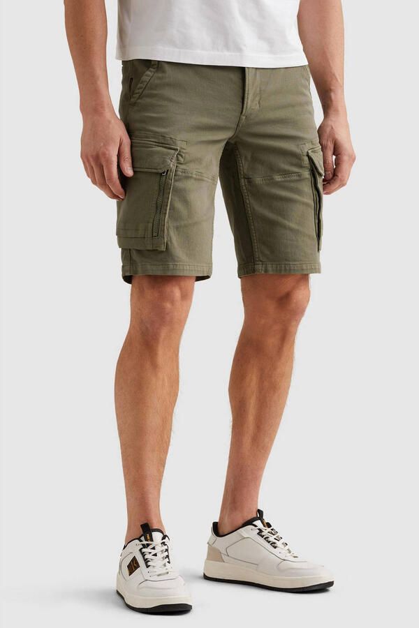 PME Legend regular cargo short donkergroen