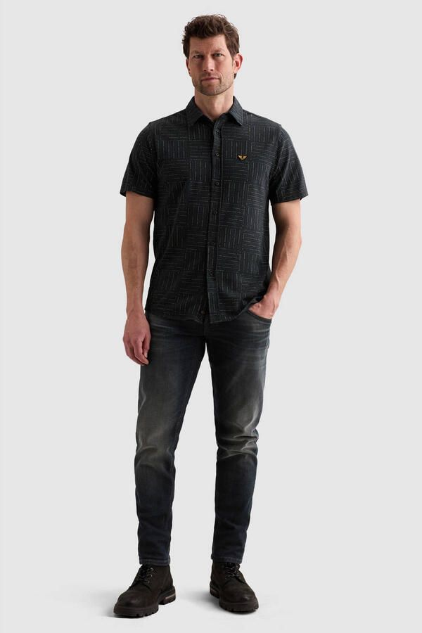 PME Legend regular casual overhemd antraciet - Foto 2