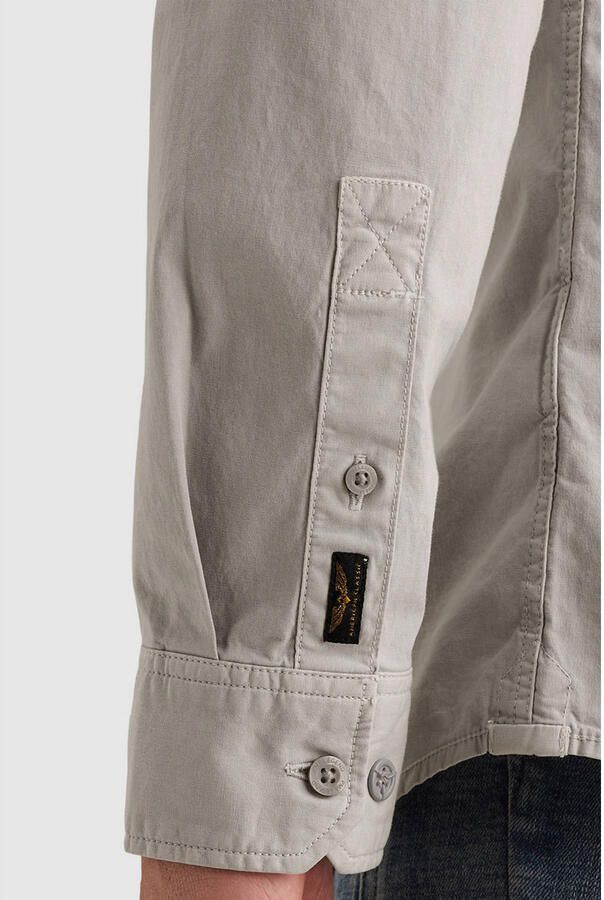 PME Legend regular casual overhemd grijs - Foto 2