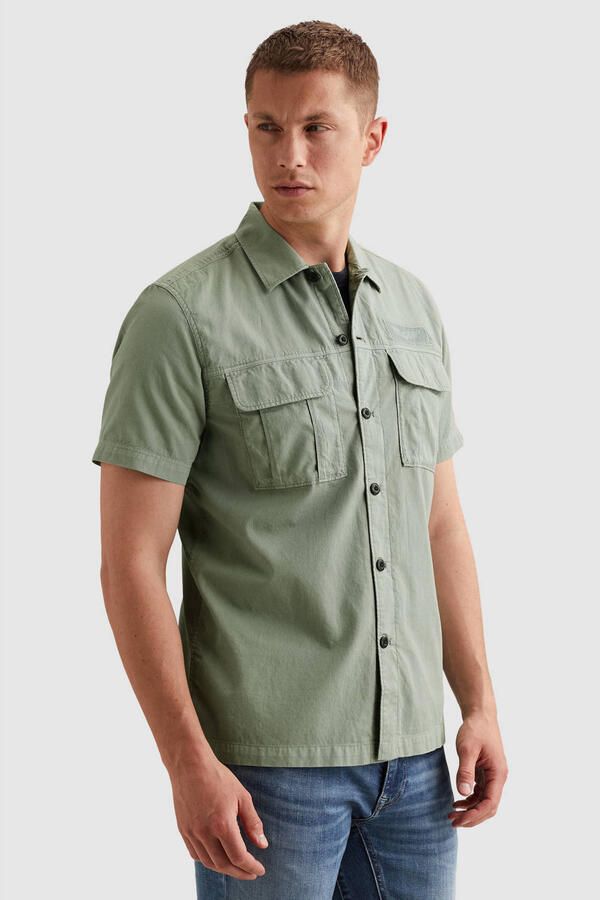 PME Legend regular casual overhemd groen - Foto 2