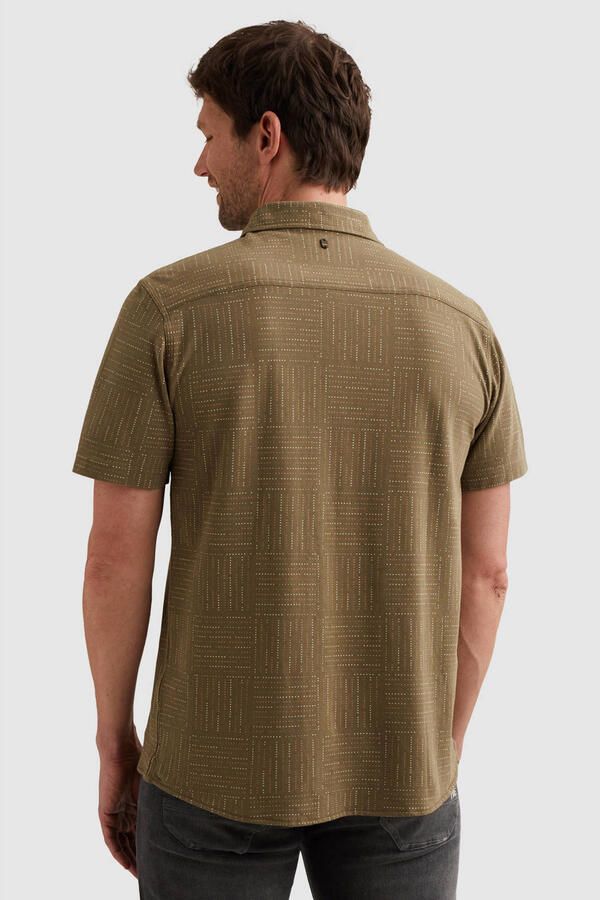 PME Legend regular casual overhemd groen - Foto 3