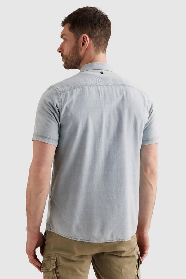 PME Legend regular casual overhemd lichtblauw - Foto 3