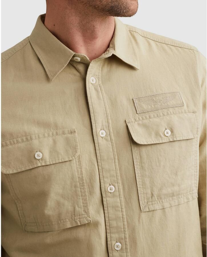 PME LEGEND Shirt jacket met ruitpatroon en borstzakken - Foto 2