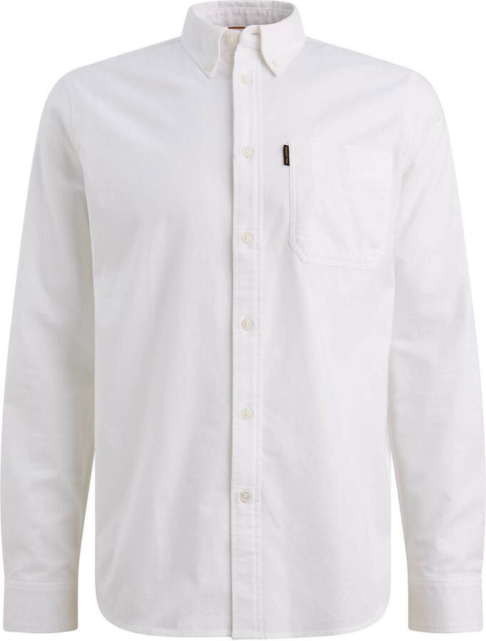 PME Legend regular casual overhemd wit