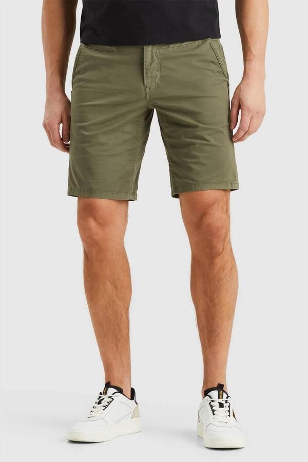 PME LEGEND Heren Broeken American Classic Chino Shorts Groen - Foto 5