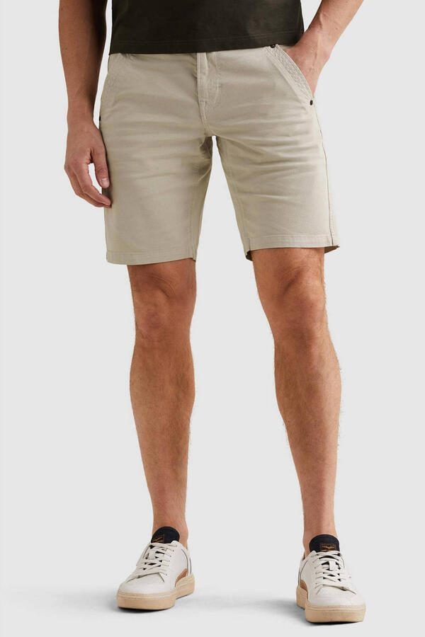 PME LEGEND Heren Broeken Spector Chino Shorts Fancy Structure Zand - Foto 5