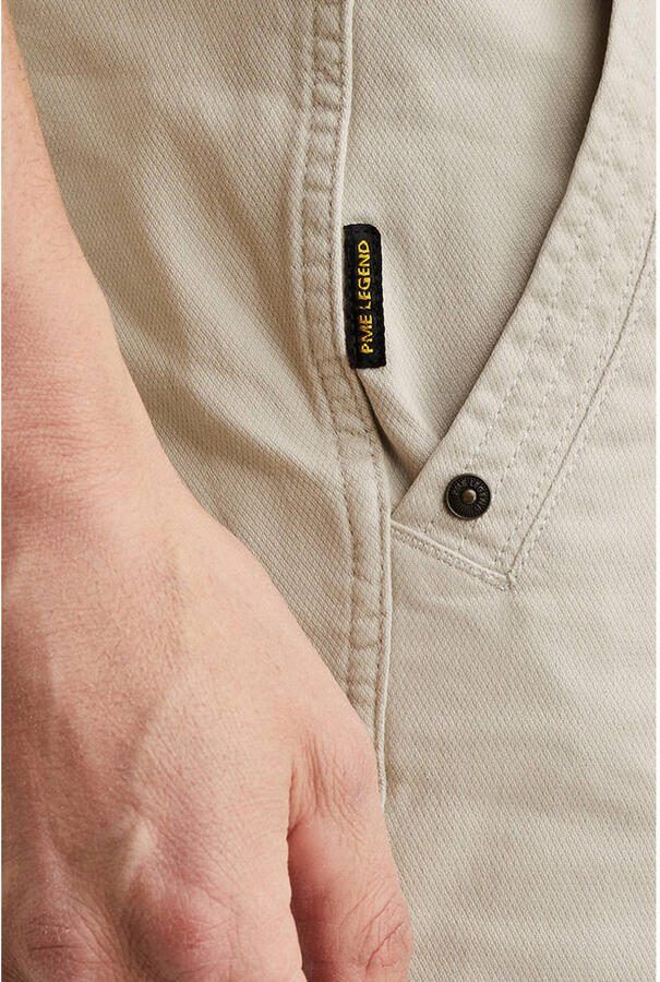 PME LEGEND Heren Broeken Spector Chino Shorts Fancy Structure Zand - Foto 7