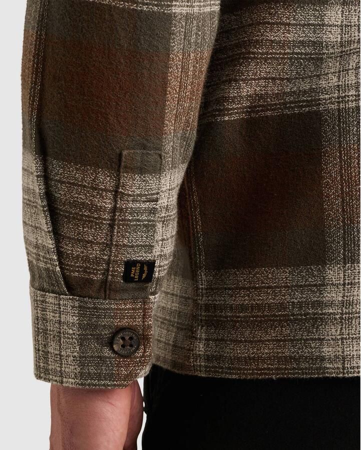 PME LEGEND Overshirt met ruitpatroon en borstzakken - Foto 2