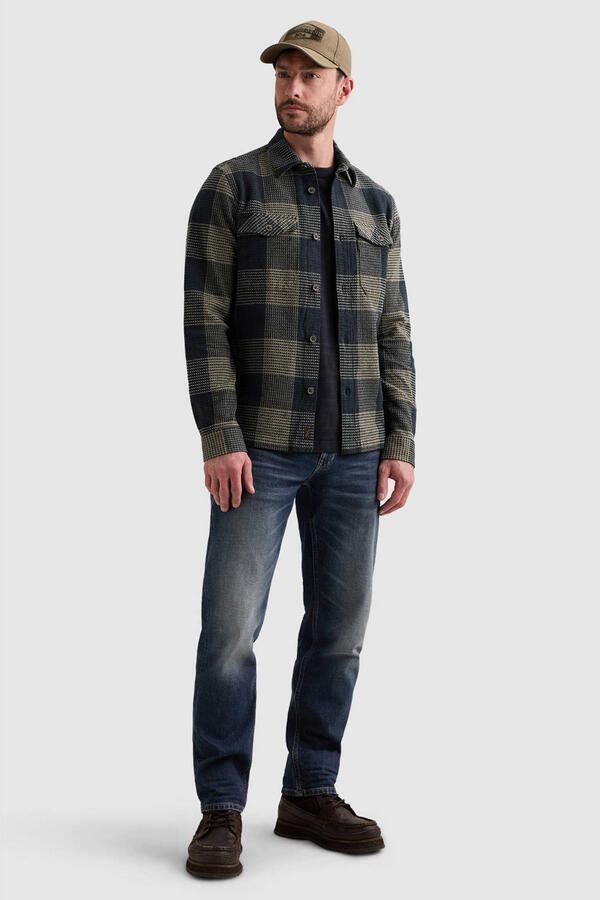 PME LEGEND Overshirt met groot ruitpatroon en borstzakken - Foto 2