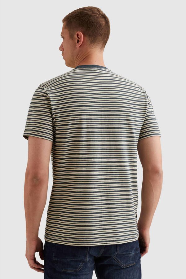 PME Legend T-shirt in all-over look met ronde hals - Foto 2