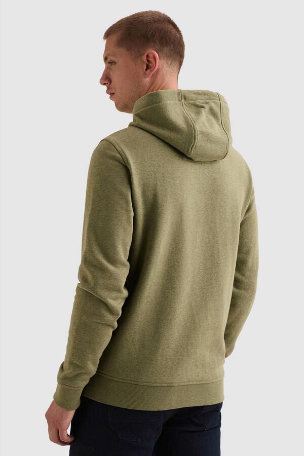 PME LEGEND Hoodie met rubberen badge en kangoeroezak - Foto 3