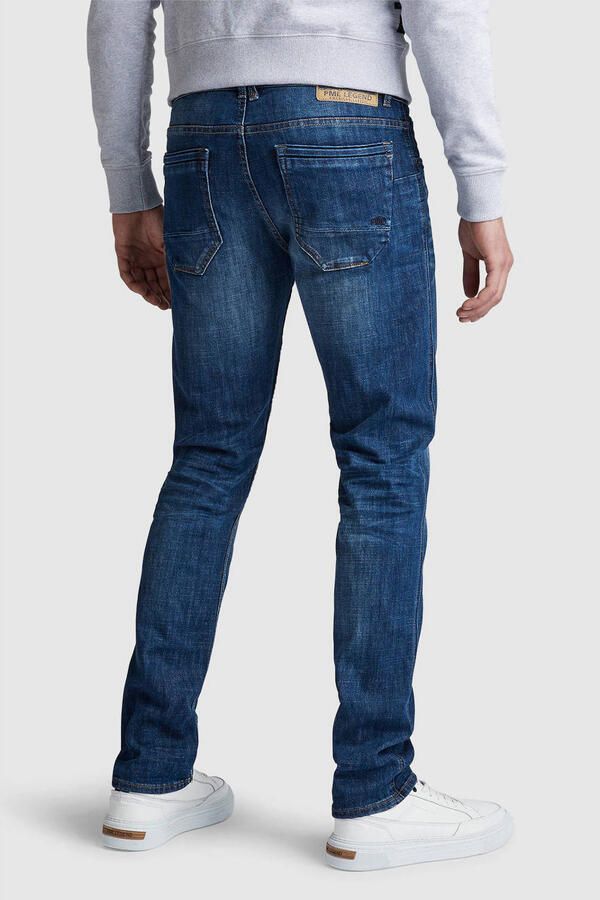 Donkerblauwe PME Legend Slim Fit Jeans PME Legend Nightflight Jeans - Foto 2