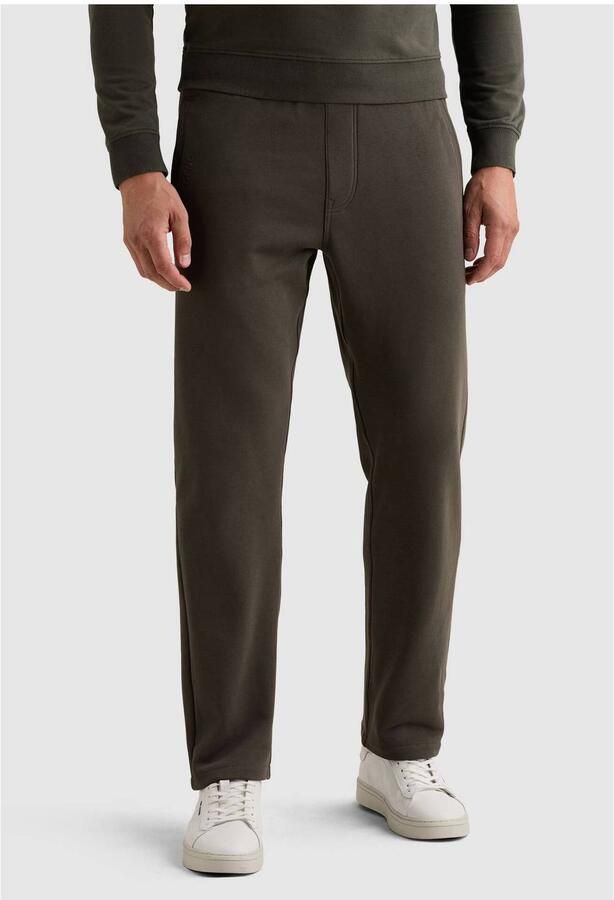 PME Legend regular fit joggingbroek donkergroen
