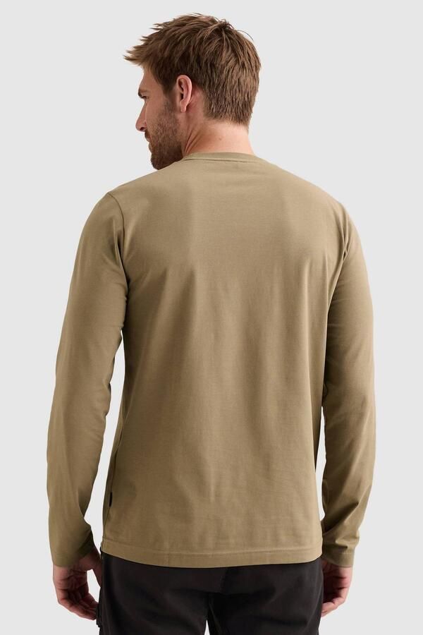 PME Legend regular fit longsleeve met print groen