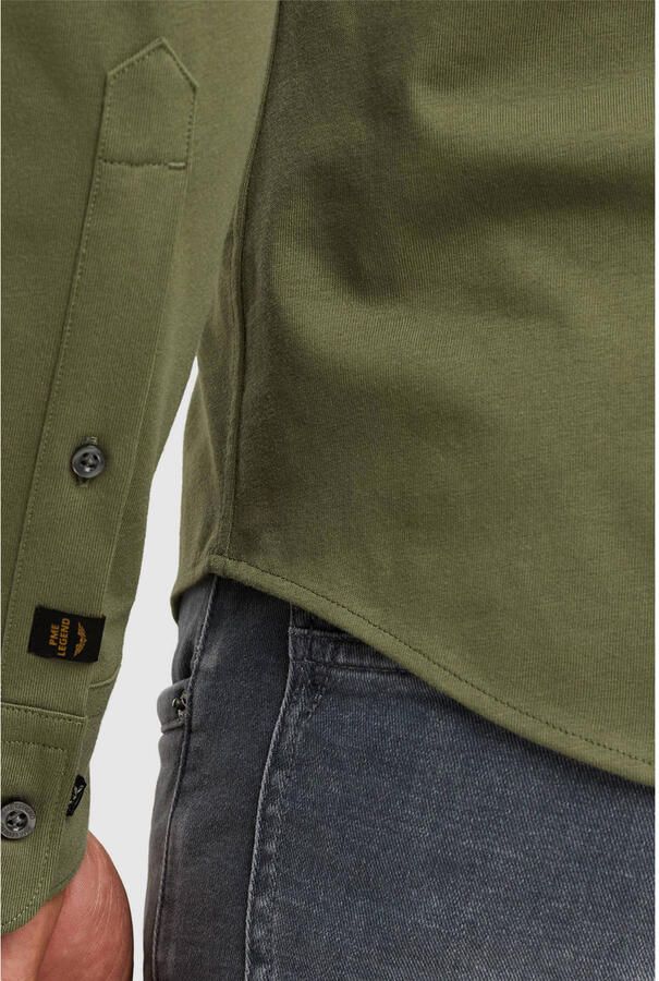 PME Legend Regular fit overhemd groen - Foto 3