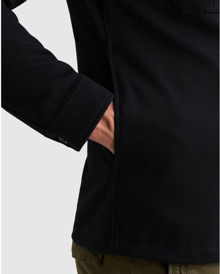 PME LEGEND Heren Overhemden Long Sleeve Shirt Comfort Heavy Twill Donkerblauw - Foto 6