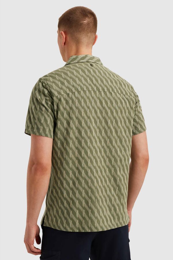 PME Legend regular fit overshirt groen - Foto 3