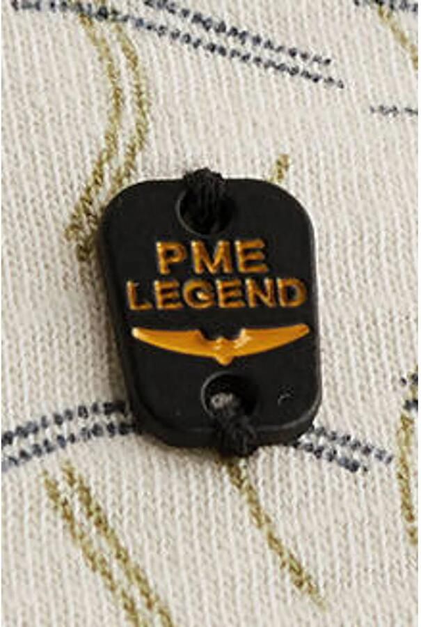 PME LEGEND Polo van 100% katoen met allover print - Foto 2