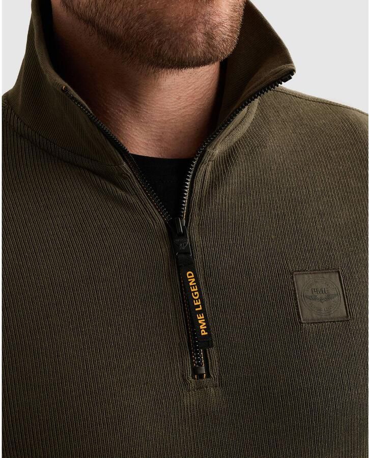 PME LEGEND Heren Truien & Vesten Half Zip Collar Flat Donkergrijs - Foto 6
