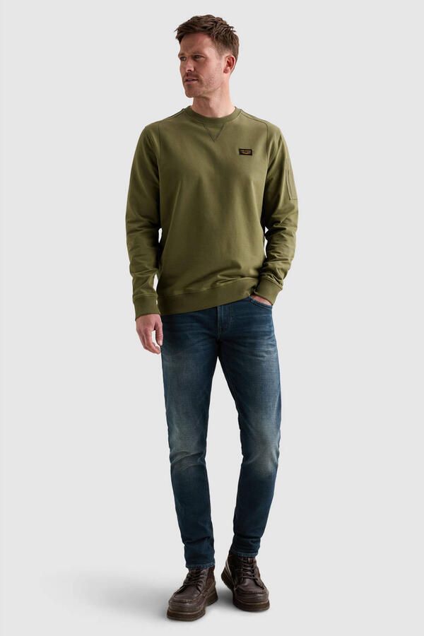 PME LEGEND Heren Truien & Vesten Crewneck American Classic Khaki - Foto 6